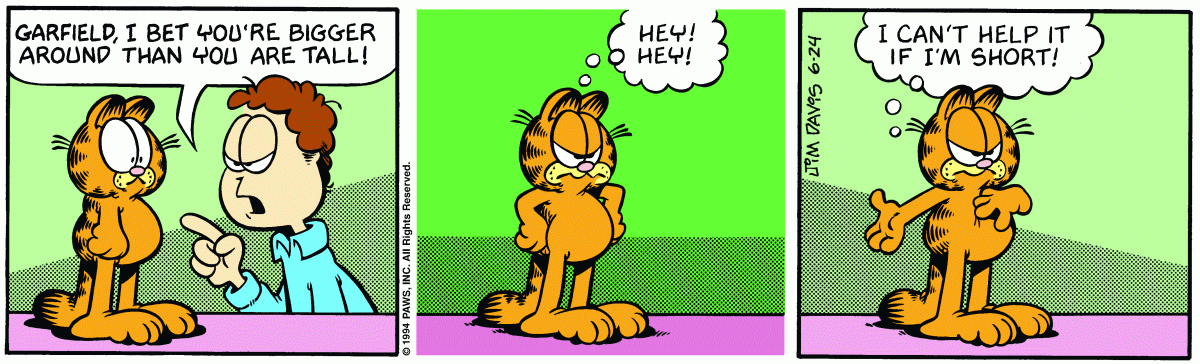 Garfield, June 24, 1994