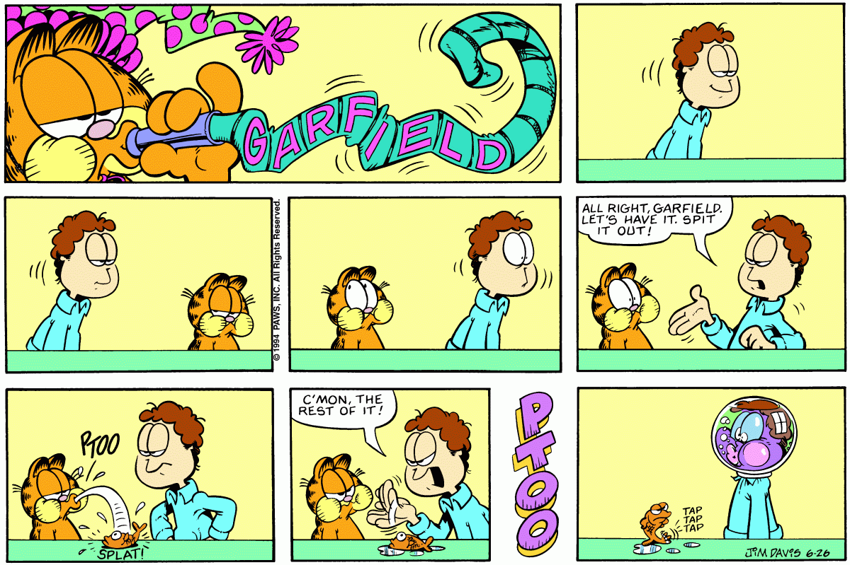 Garfield, June 26, 1994
