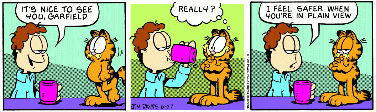 Garfield, June 27, 1994
