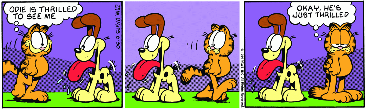 Garfield, June 30, 1994