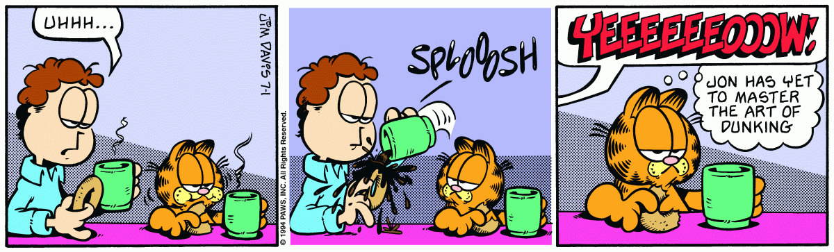 Garfield, July 1, 1994