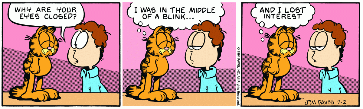 Garfield, July 2, 1994