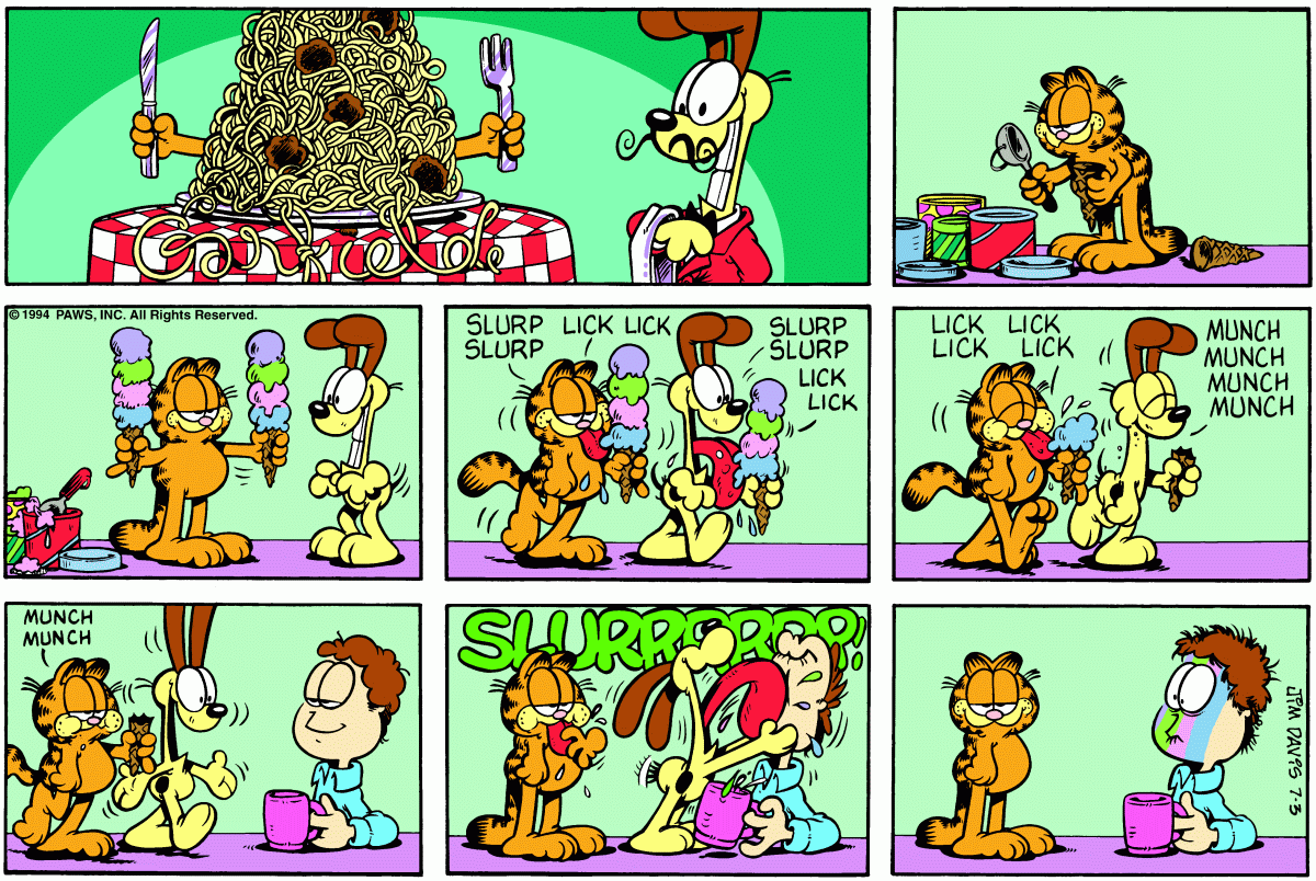 Garfield, July 3, 1994