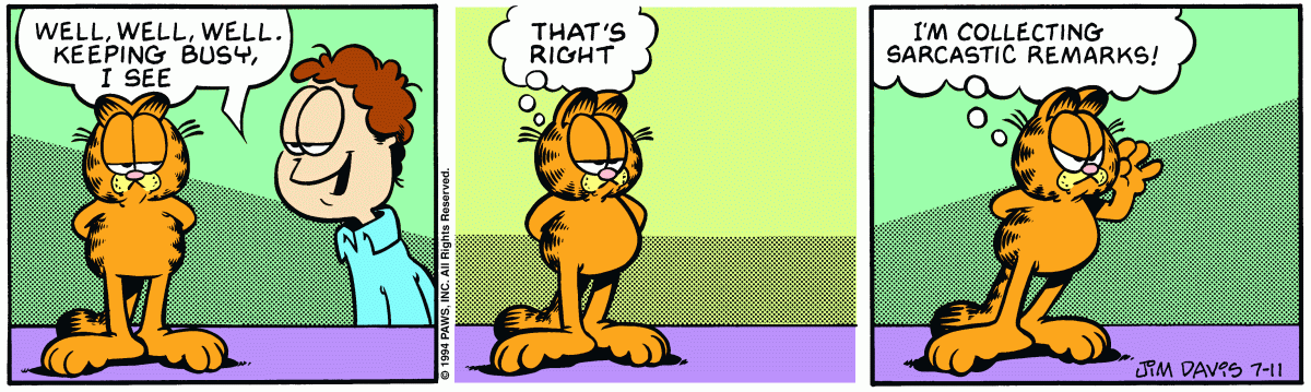 Garfield, July 11, 1994