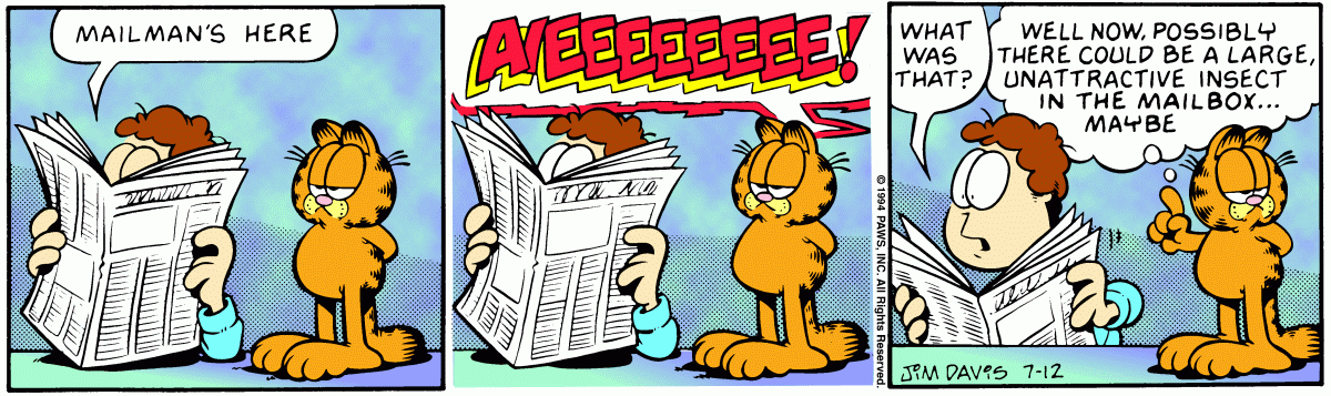Garfield, July 12, 1994