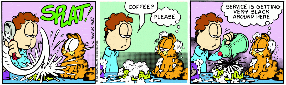 Garfield, July 14, 1994