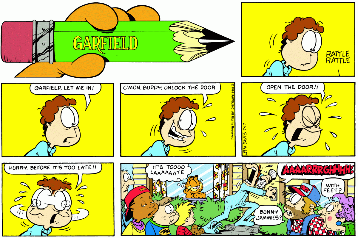 Garfield, July 17, 1994