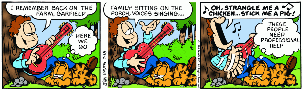 Garfield, July 18, 1994