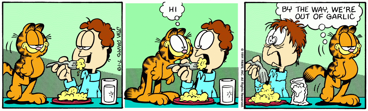 Garfield, July 19, 1994
