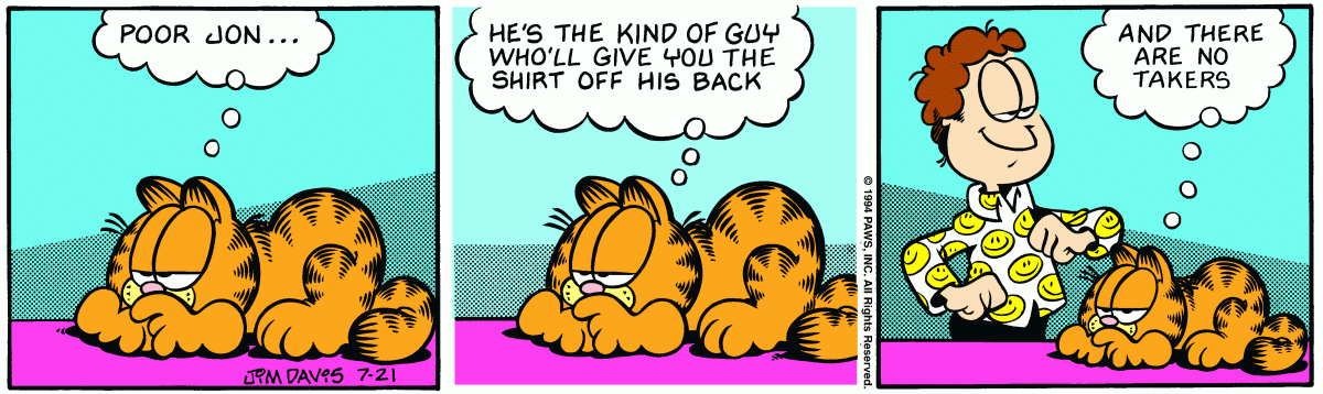 Garfield, July 21, 1994
