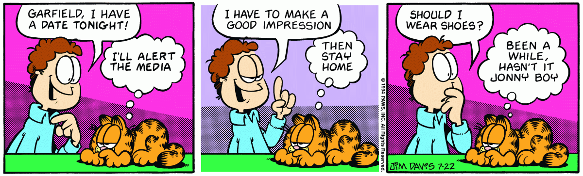 Garfield, July 22, 1994