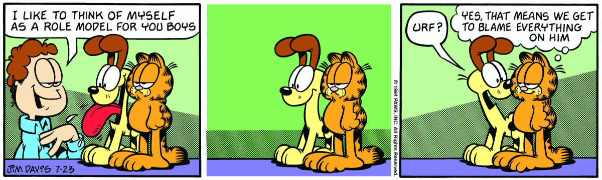 Garfield, July 23, 1994