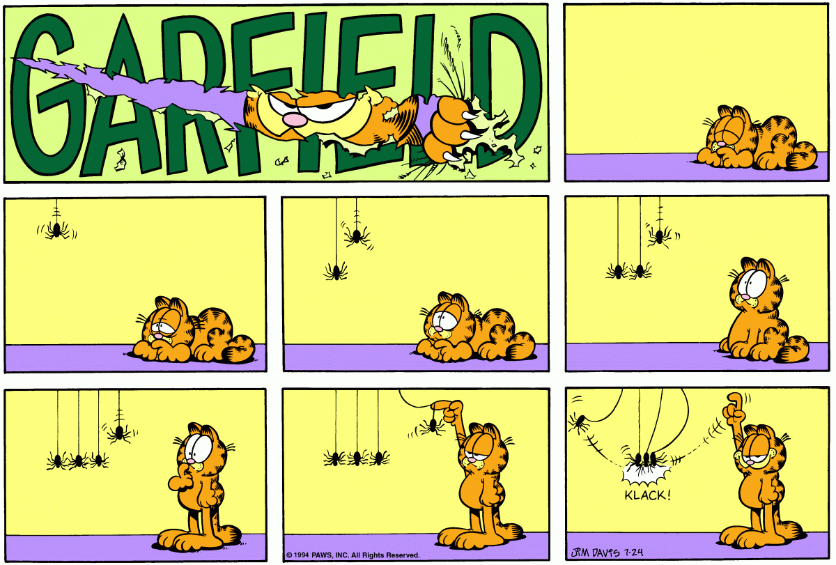 Garfield, July 24, 1994