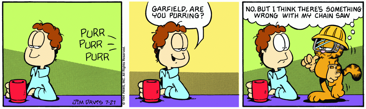 Garfield, July 27, 1994