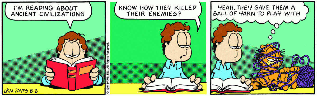 Garfield, August 3, 1994