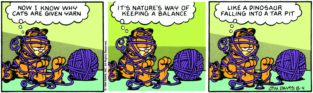 Garfield, August 4, 1994