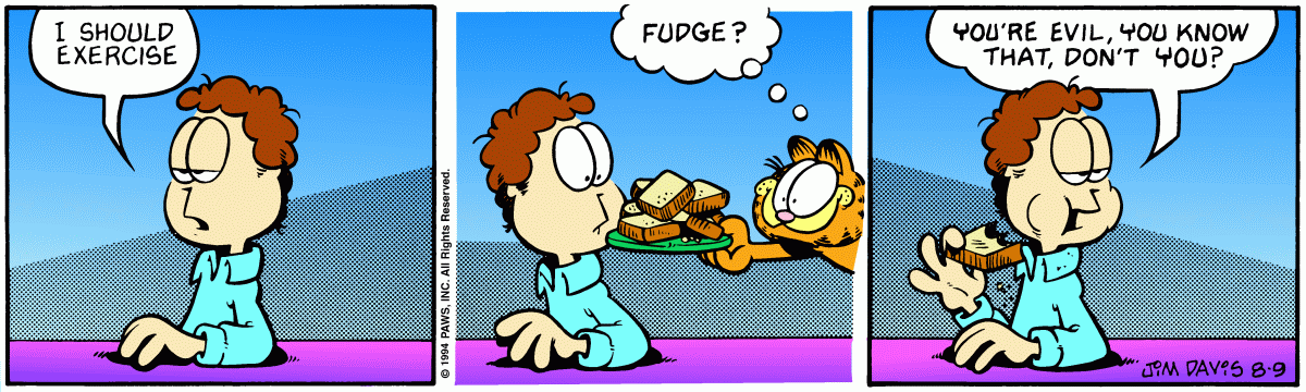 Garfield, August 9, 1994
