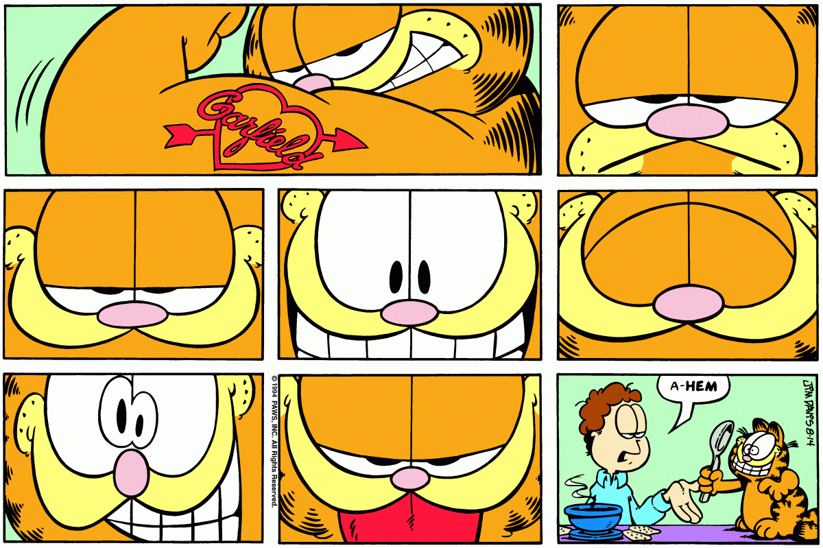 Garfield, August 14, 1994