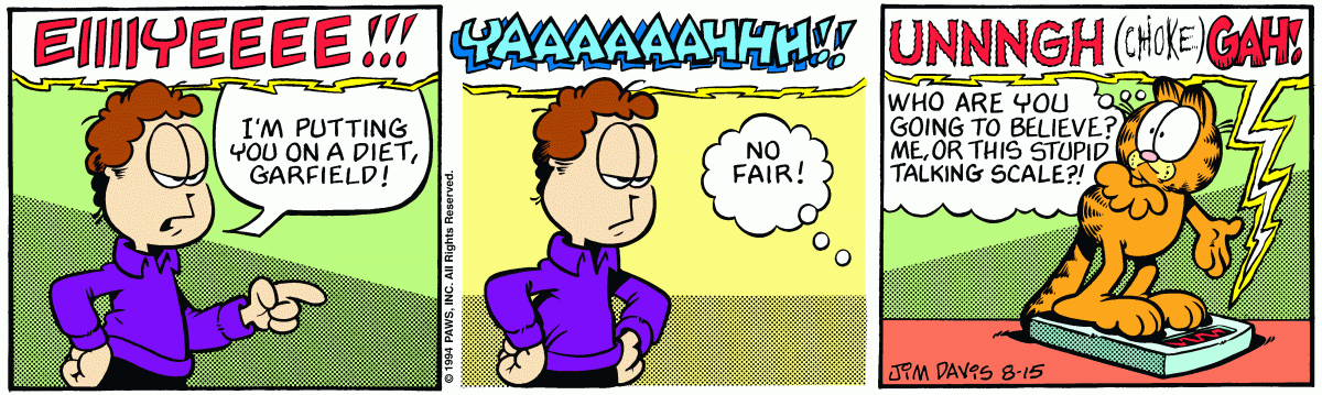 Garfield, August 15, 1994