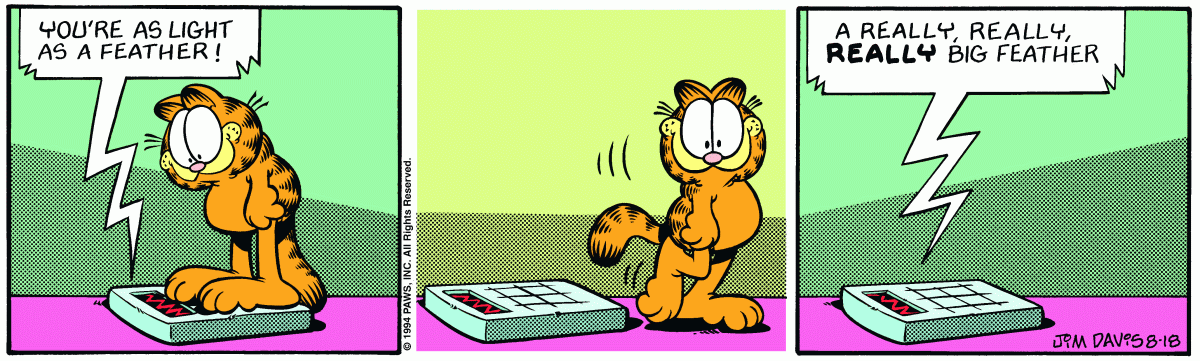 Garfield, August 18, 1994