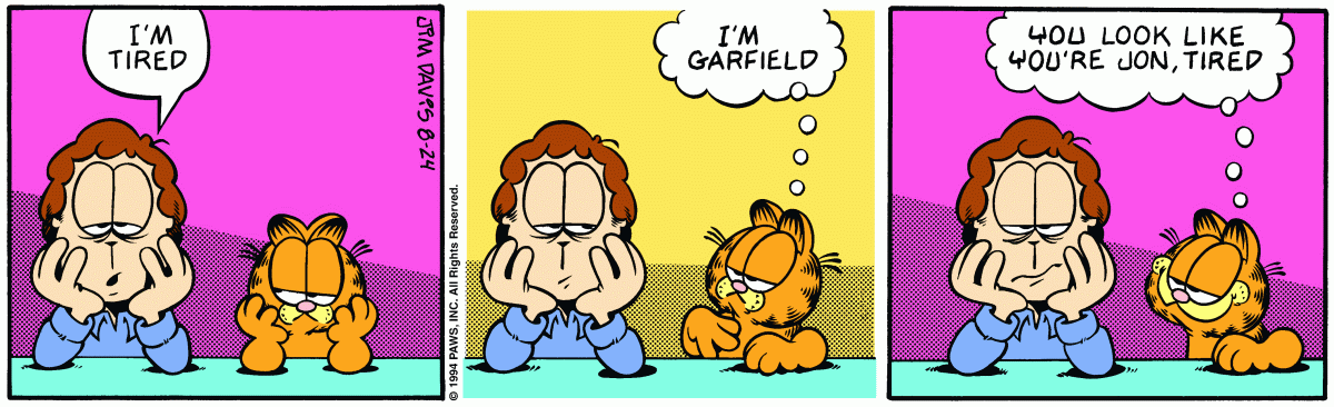 Garfield, August 24, 1994