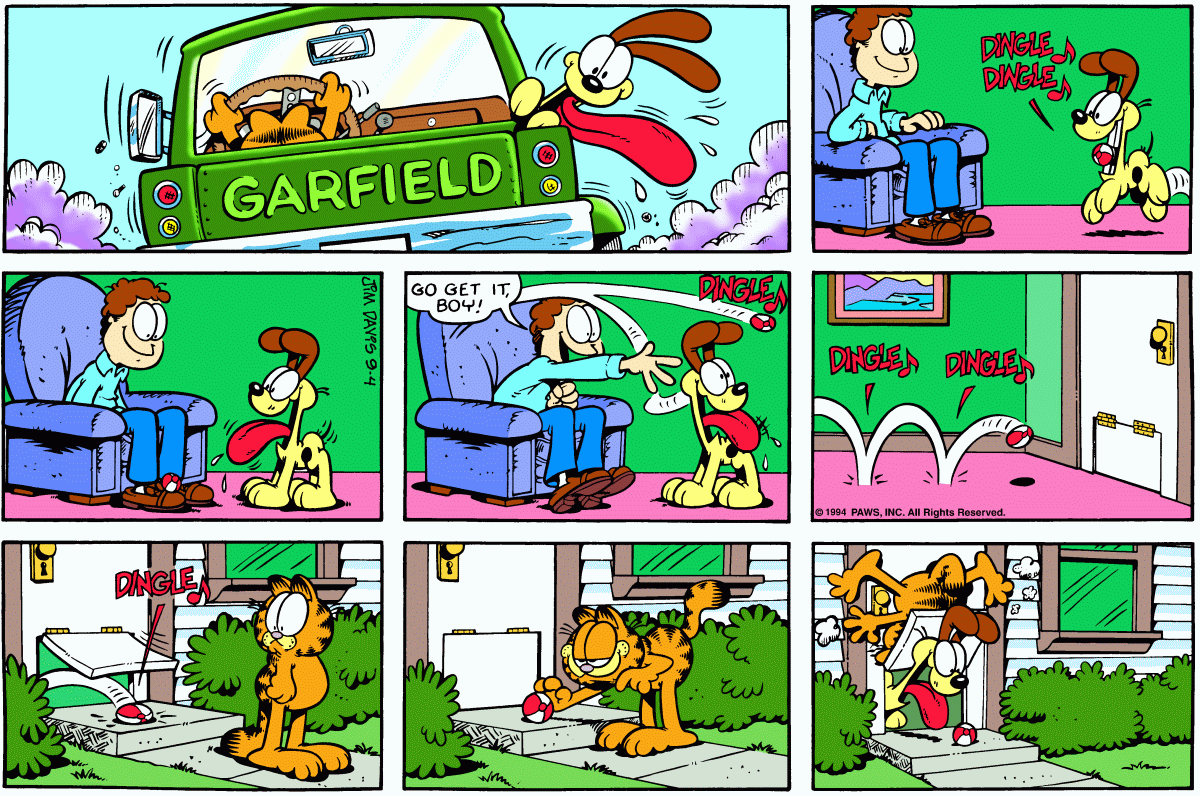 Garfield, September 4, 1994