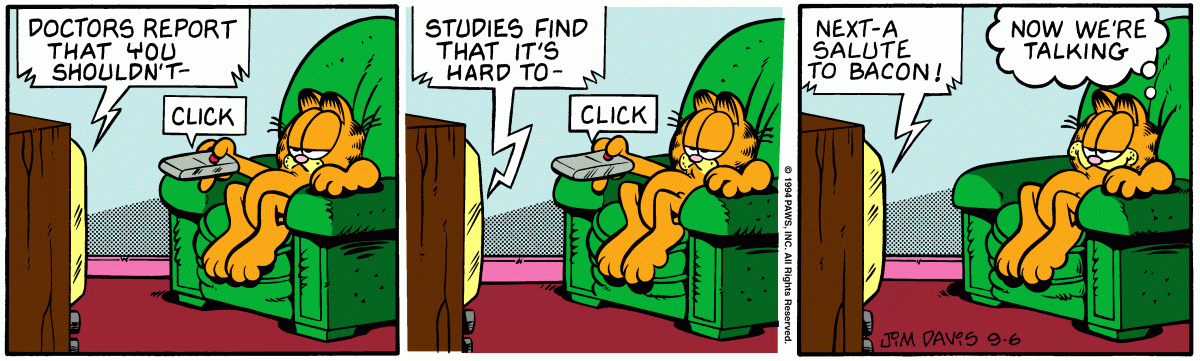 Garfield, September 6, 1994