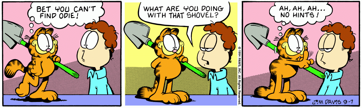 Garfield, September 7, 1994