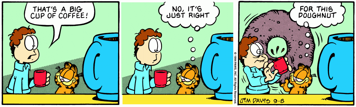 Garfield, September 8, 1994