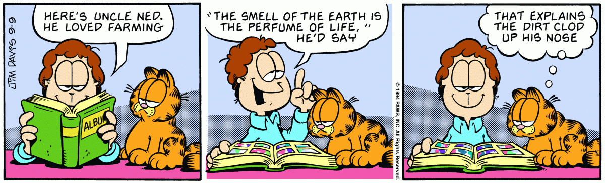 Garfield, September 9, 1994