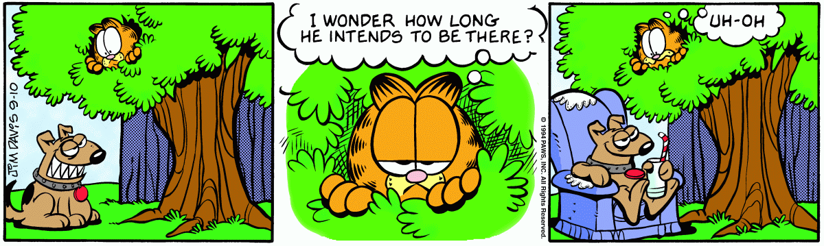 Garfield, September 10, 1994
