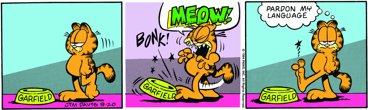 Garfield, September 20, 1994