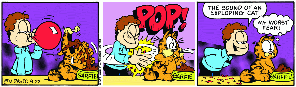 Garfield, September 22, 1994