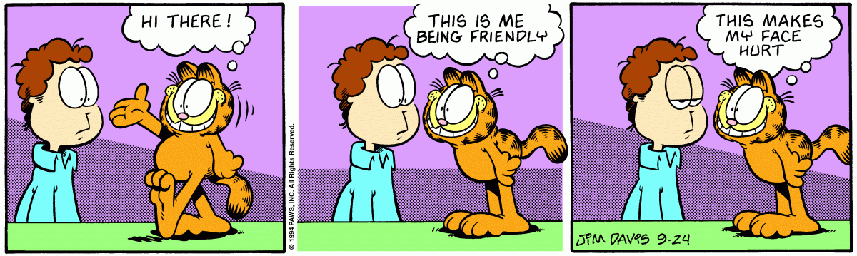 Garfield, September 24, 1994