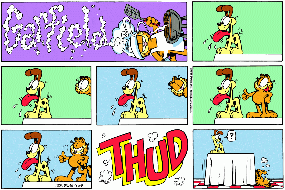 Garfield, September 25, 1994