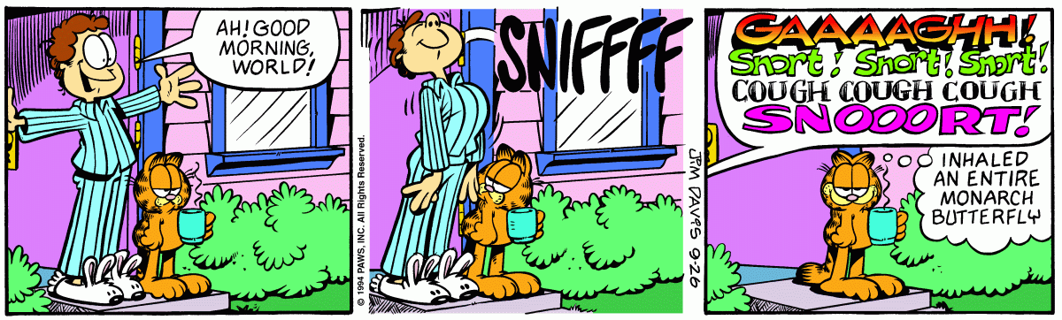 Garfield, September 26, 1994