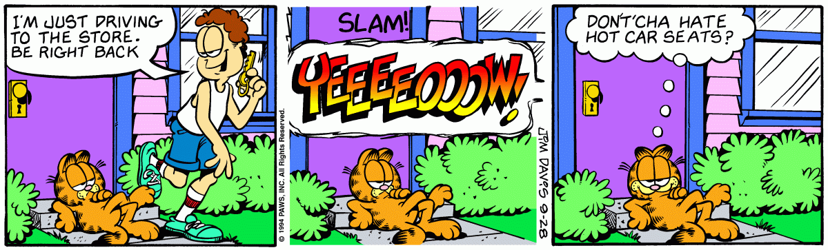 Garfield, September 28, 1994