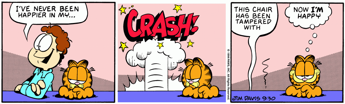 Garfield, September 30, 1994