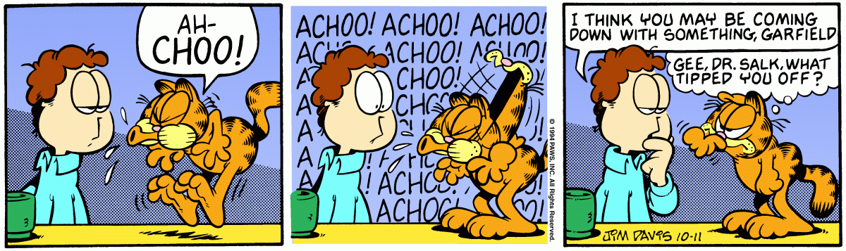 Garfield, October 11, 1994