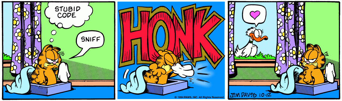 Garfield, October 12, 1994