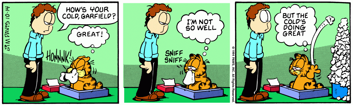 Garfield, October 14, 1994