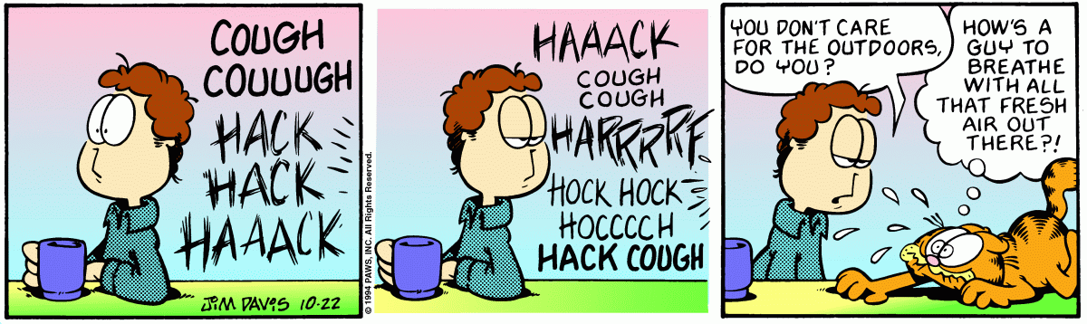 Garfield, October 22, 1994