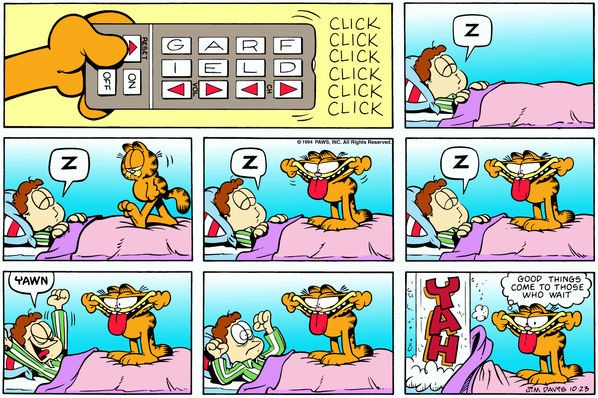 Garfield, October 23, 1994