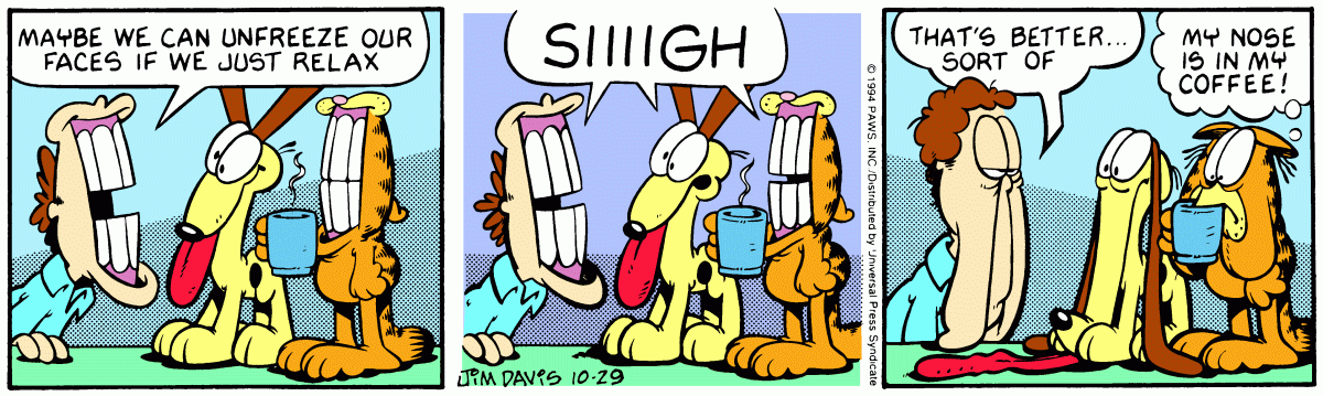 Garfield, October 29, 1994