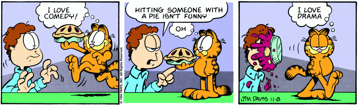 Garfield, November 8, 1994
