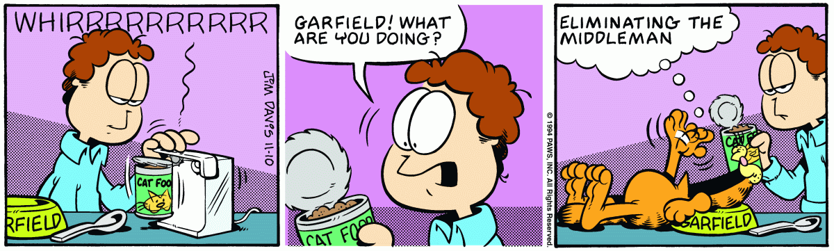 Garfield, November 10, 1994