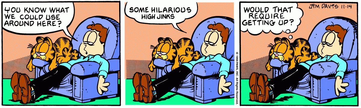 Garfield, November 14, 1994