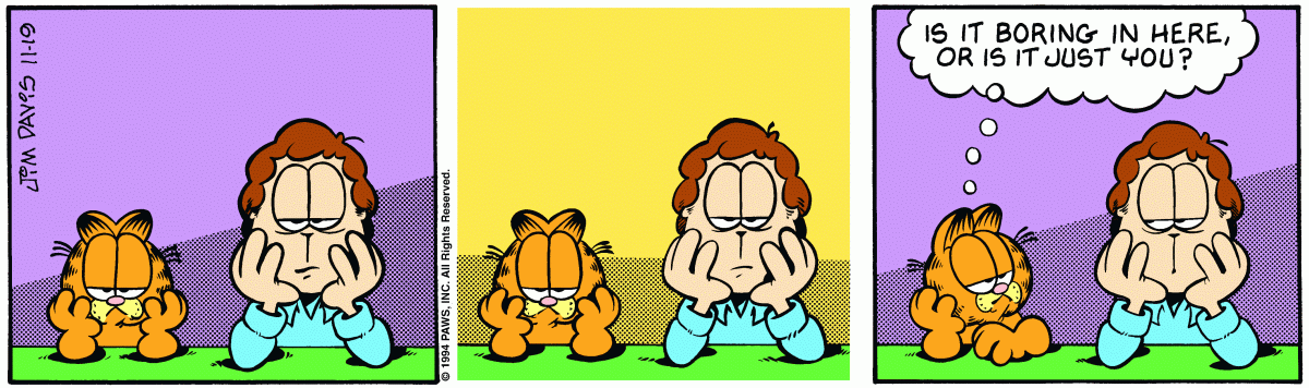 Garfield, November 19, 1994