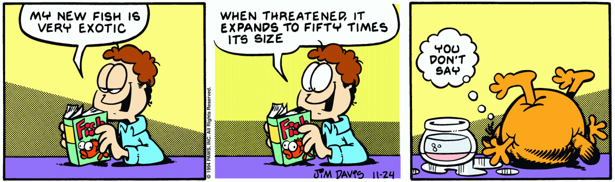 Garfield, November 24, 1994