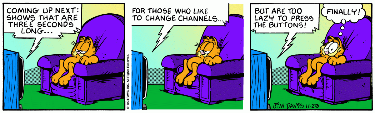 Garfield, November 29, 1994
